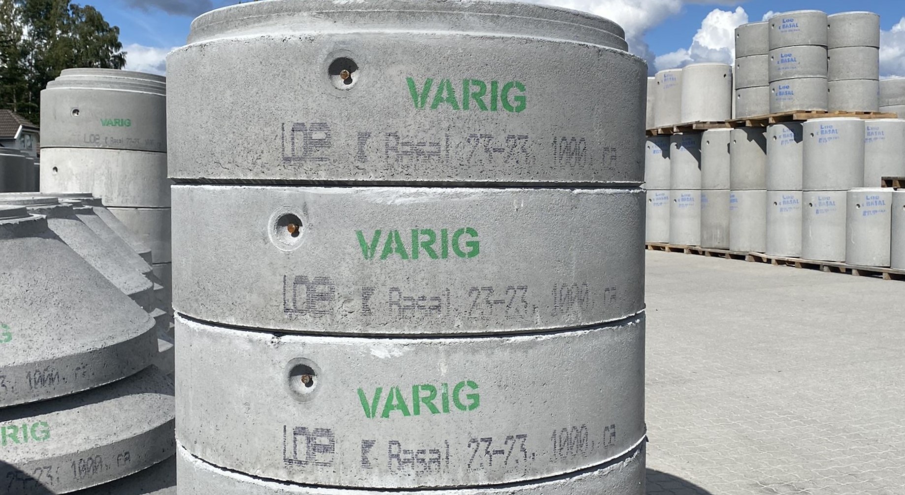 Miljø og Bærekraft- Loe leverer nå VARIG produkter med mindre sement og økt bestandighet.